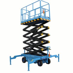 Hydraulic Mobile Scissor Lift Platform – Small Lifting Equipment