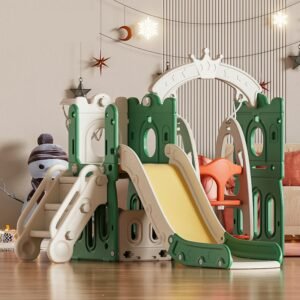 Plastic Playground Kids Indoor Play House Baby Playroom Equipment Swing