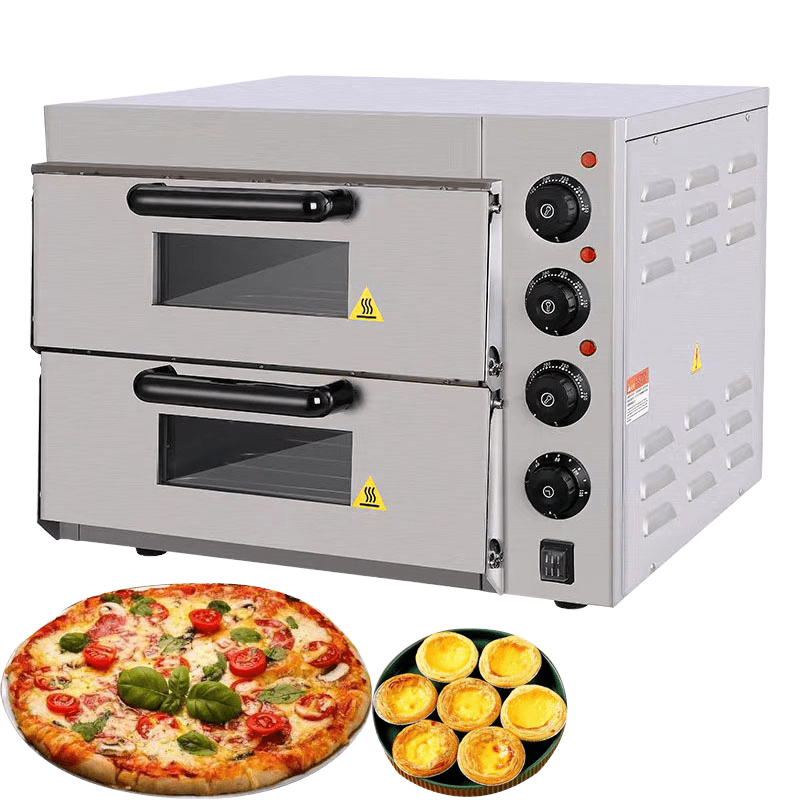 Electric Single Deck Commercial Baking Oven for Bread, Pizza, and Pastries