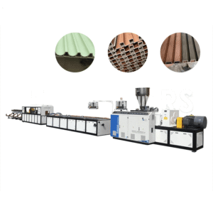 High-Speed WPC Louver Wall Panel Extrusion Machine