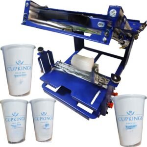 Plastic Cup Clamp for Cylindrical Screen Printing