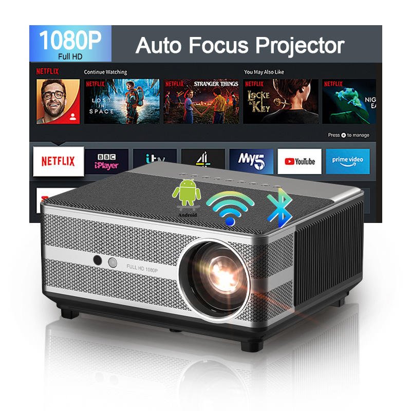 Smart Home Projector Dust-proof Android Wireless Business Presentation Device