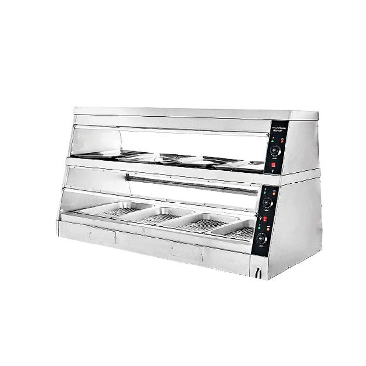 Stainless Steel Industrial Commercial Electrically Insulated Thermal Displays Keep Food