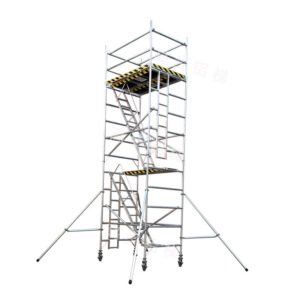 High Aluminium Ladder Quantity Inclined Scaffolding