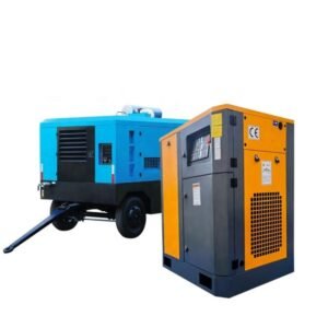 Mobile Portable Electric Air Compressors Mining Compressor Screw