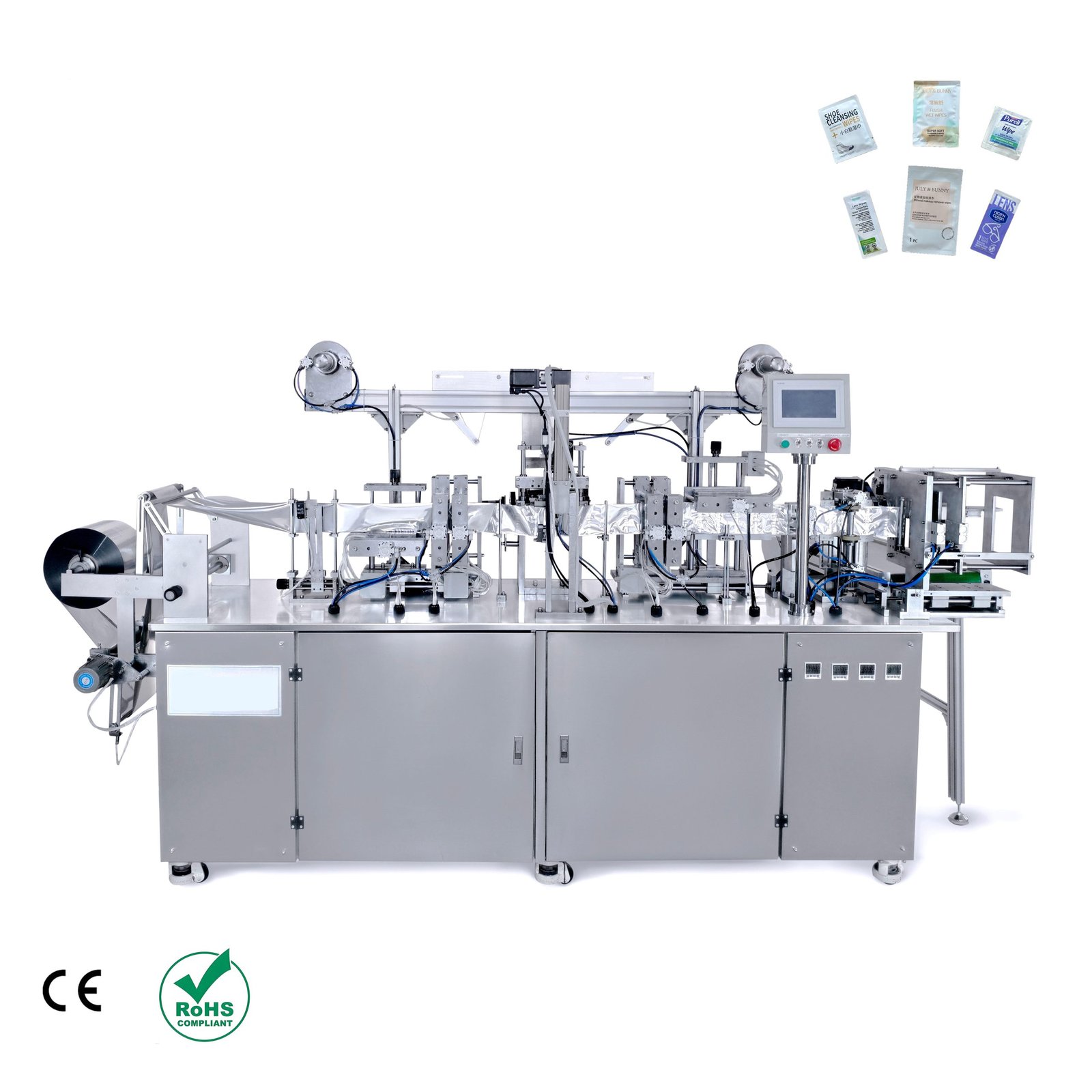 High-Speed Automatic Baby Wet Wipes Manufacturing Machine 30 – 120pcs