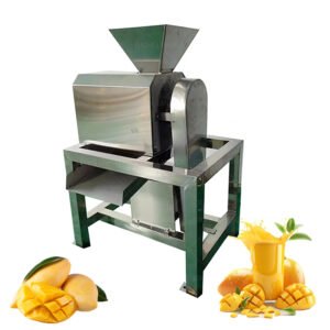 Commercial Stainless-Steel Automatic Mango Juicer