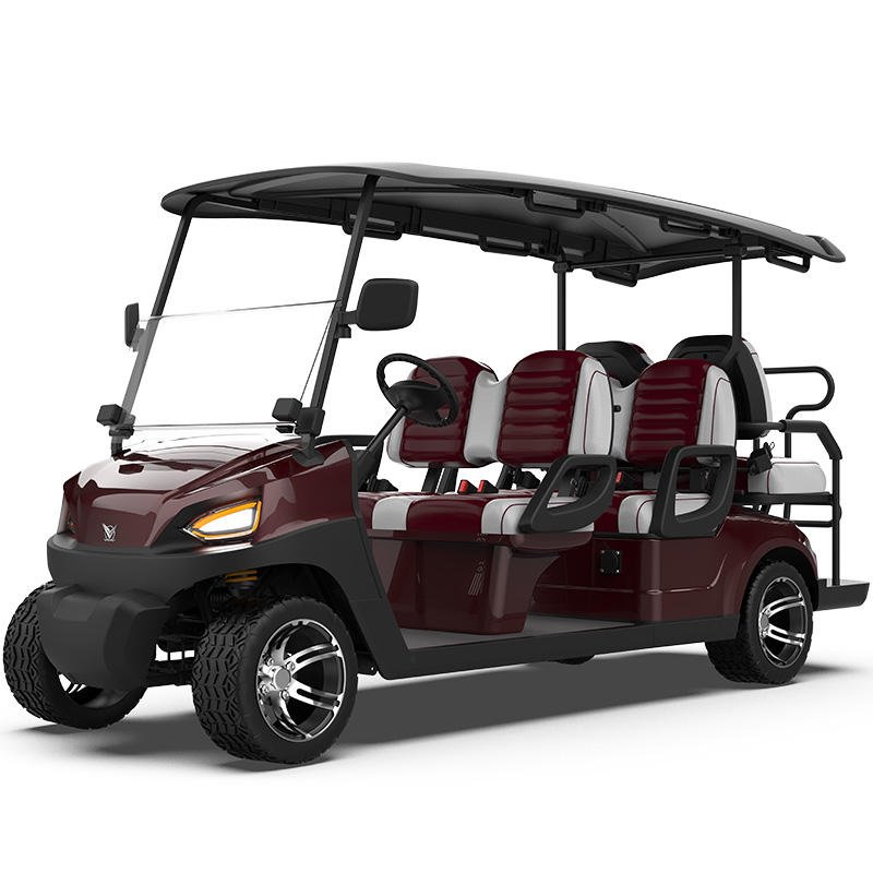 4 Wheel 6 Seater Golf Cart