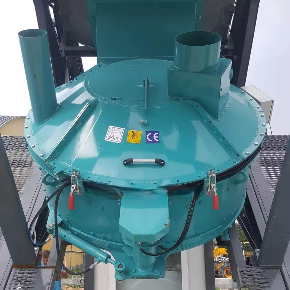 Pan Type Concrete Mixer