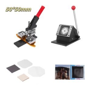Photo Machine Automatic Square Refrigerator Magnetic Button Rectangle Fridge