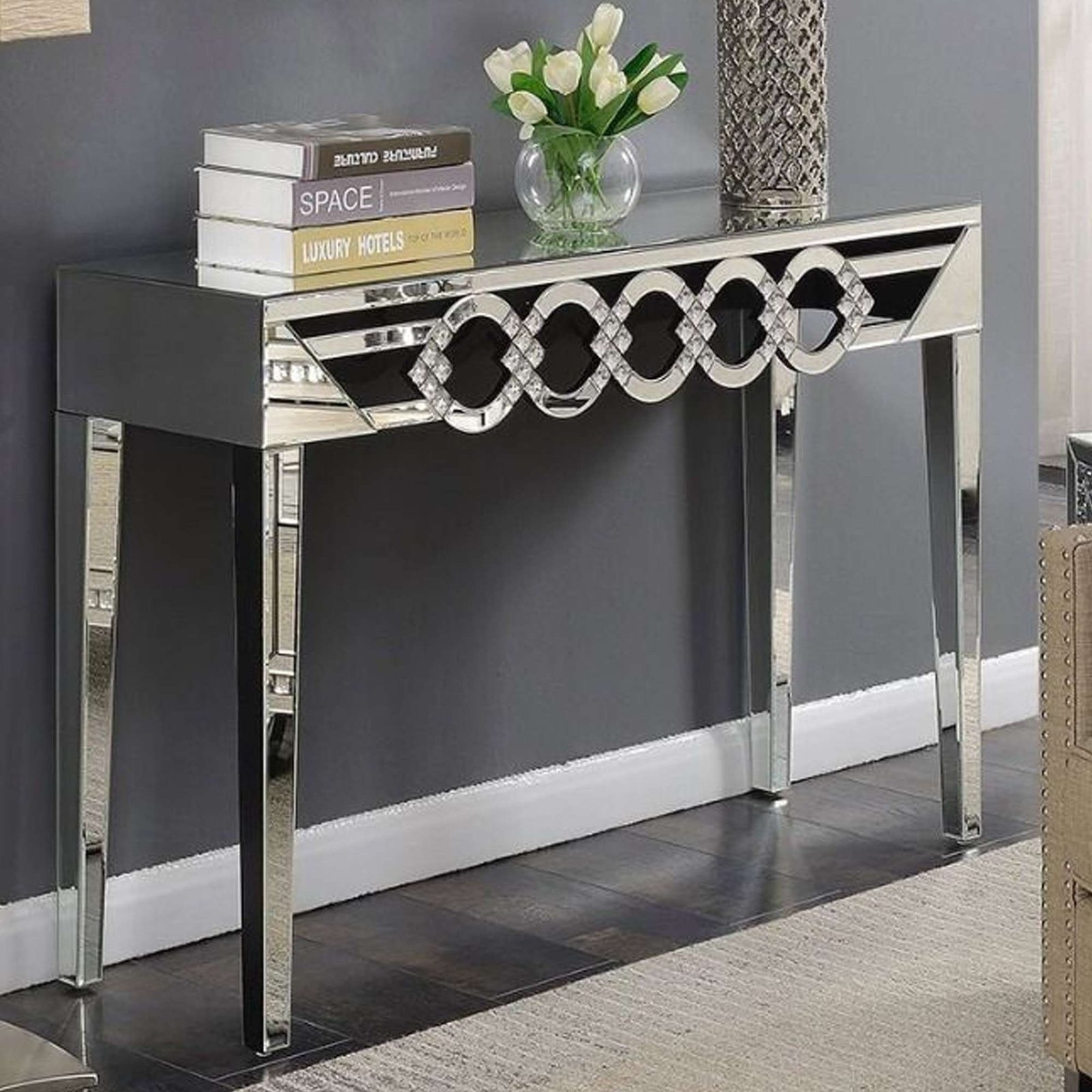 Modern Living Home Hotel Mirror Table Console Style