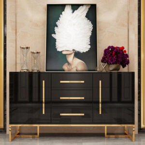 Luxury Modern Living Restaurant Console Cabinet Style Room Entrance Tables