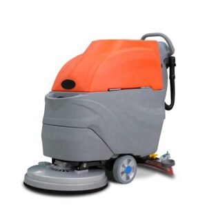 Commercial Hand Push Floor Scrubber Drier