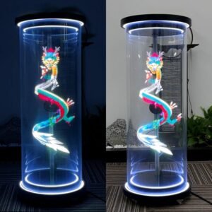 Cylindrical 3D Fan Hologram