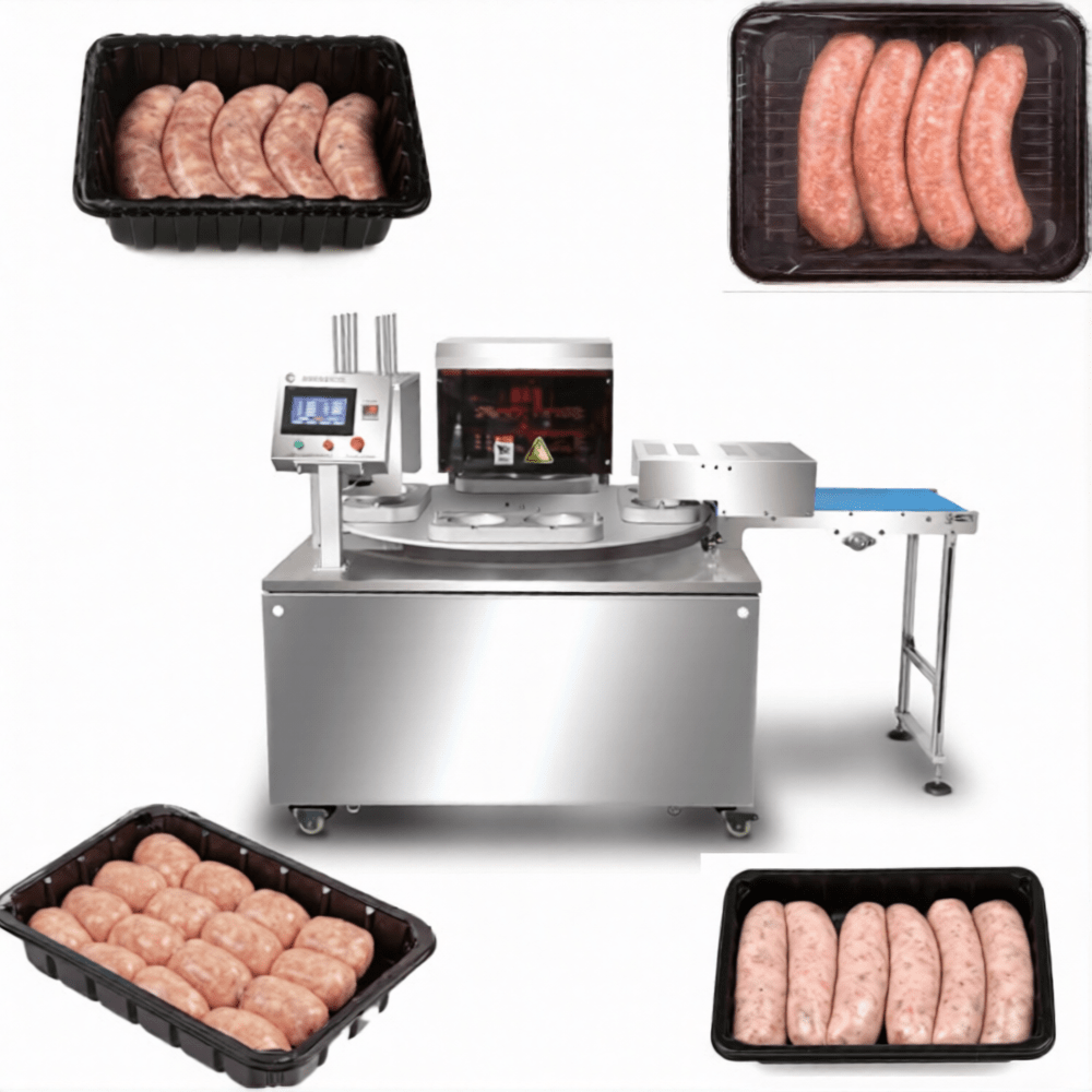 Automatic Modified Atmosphere Packaging Machine for Sausages