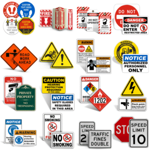 Reflective Aluminium Road Safety Signs