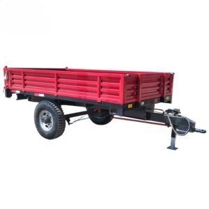 3-Ton Single Axle Utility Trailer (Dual Wheel, Tipping, Air Brake)