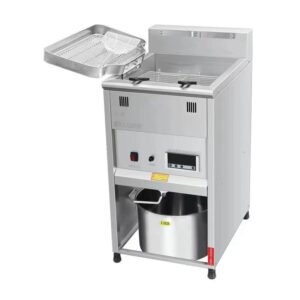 Free-stand Restaurant Chicken Gas Deep Fryer Machine – 40 Litre