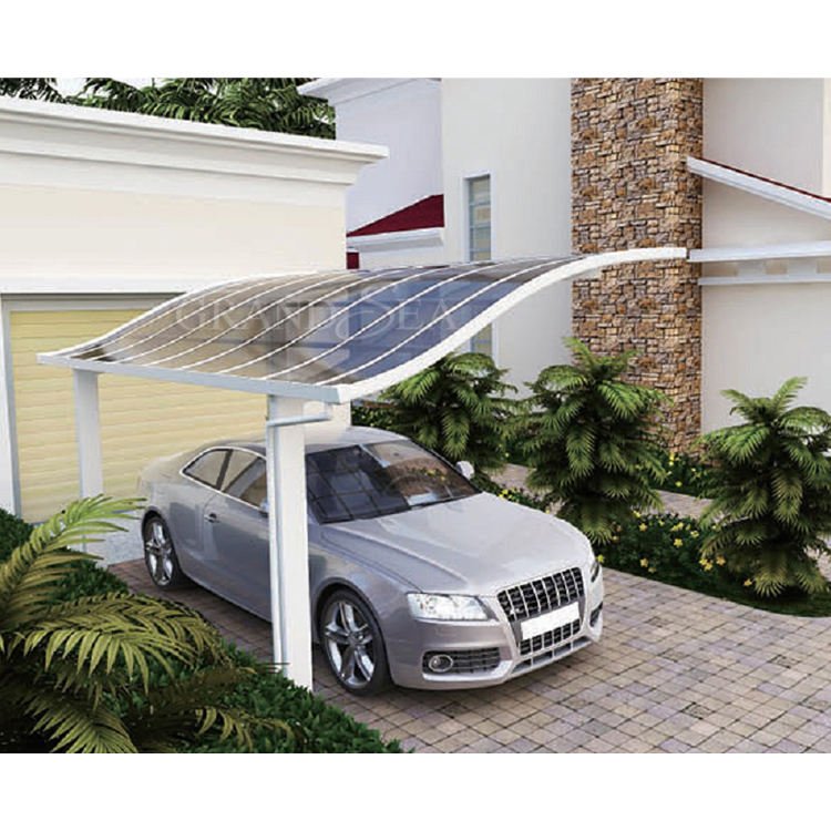 Slope Cantilever Aluminium Carport