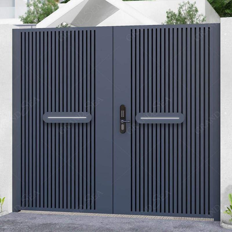 Double Aluminium Entrance Gate