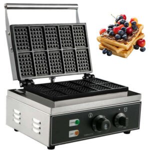 Commercial Rectangular Belgian Waffle Maker