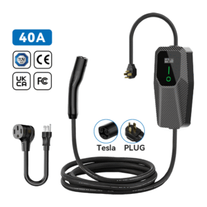 Portable EV Charger – 22kW Tesla/NACS Compatible
