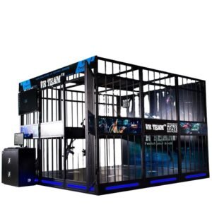 60″ Screen Virtual Reality Multiplayer 9D Cinema Equipment