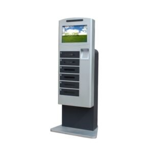 8 Bay Charging Station Locker Coin Or Credit Card Operated