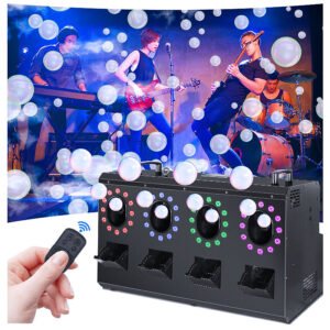 4 Head Fog Bubble Machine