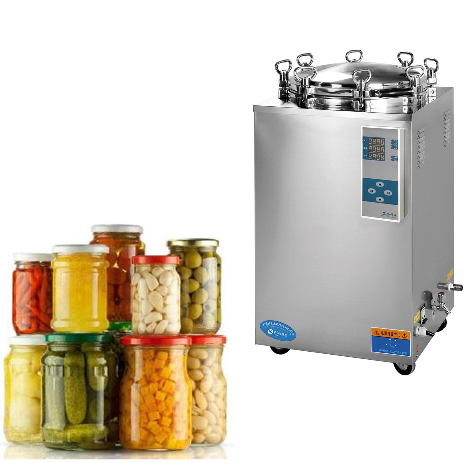 Commercial Food Processing Autoclave Sterilization System