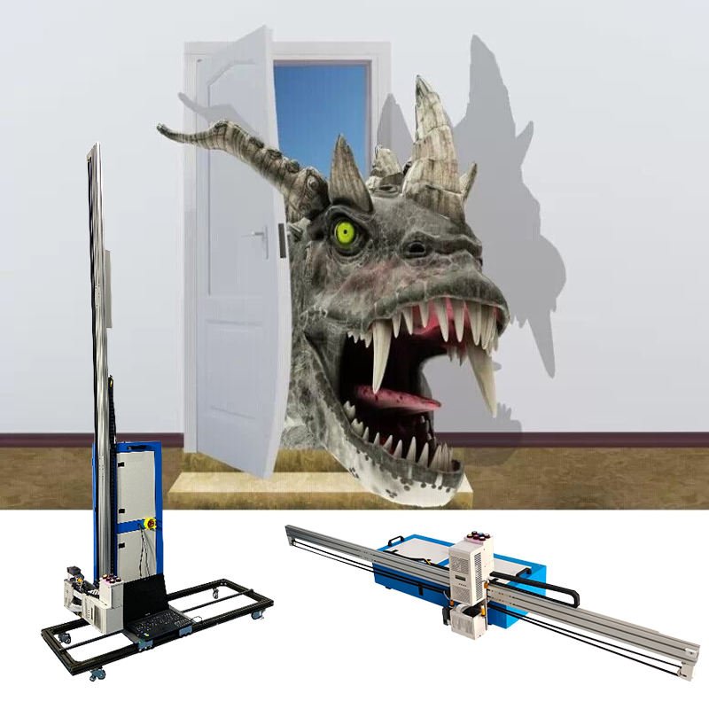 Vertical Wall and Floor Painting Machine