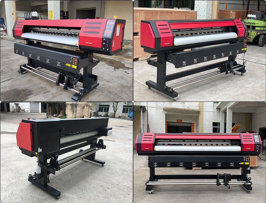 High-Performance 1.6–1.8 m Roll-to-Roll Sublimation and Eco-Solvent Inkjet Printer – Dual XP600 Heads