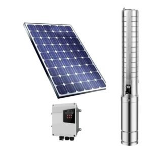 AC/DC Hybrid Solar Deep Well Pump 2500W 275M Max Head Pump