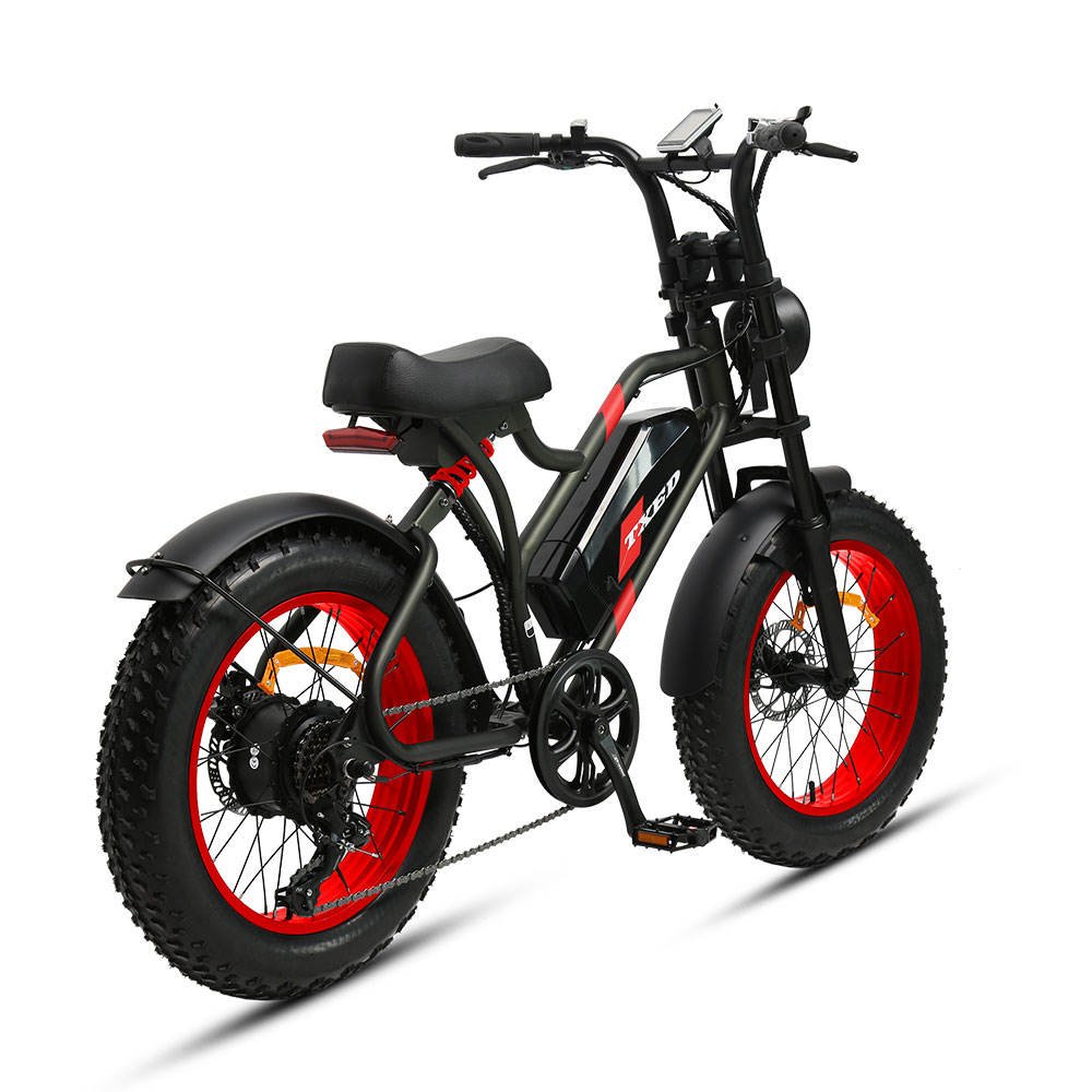 TXED 500W Electric Fat Bike 26 Inch Electric Chopper Bike