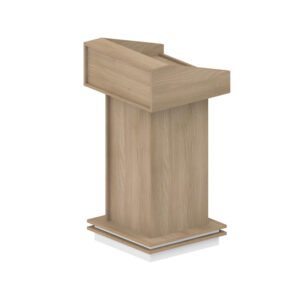 High Quality Rectangle Custom Church Podium