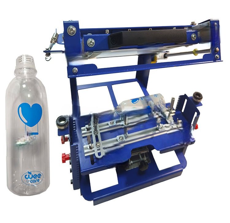 Manual Silk Screen Printer for Cylindrical & Flat Surfaces
