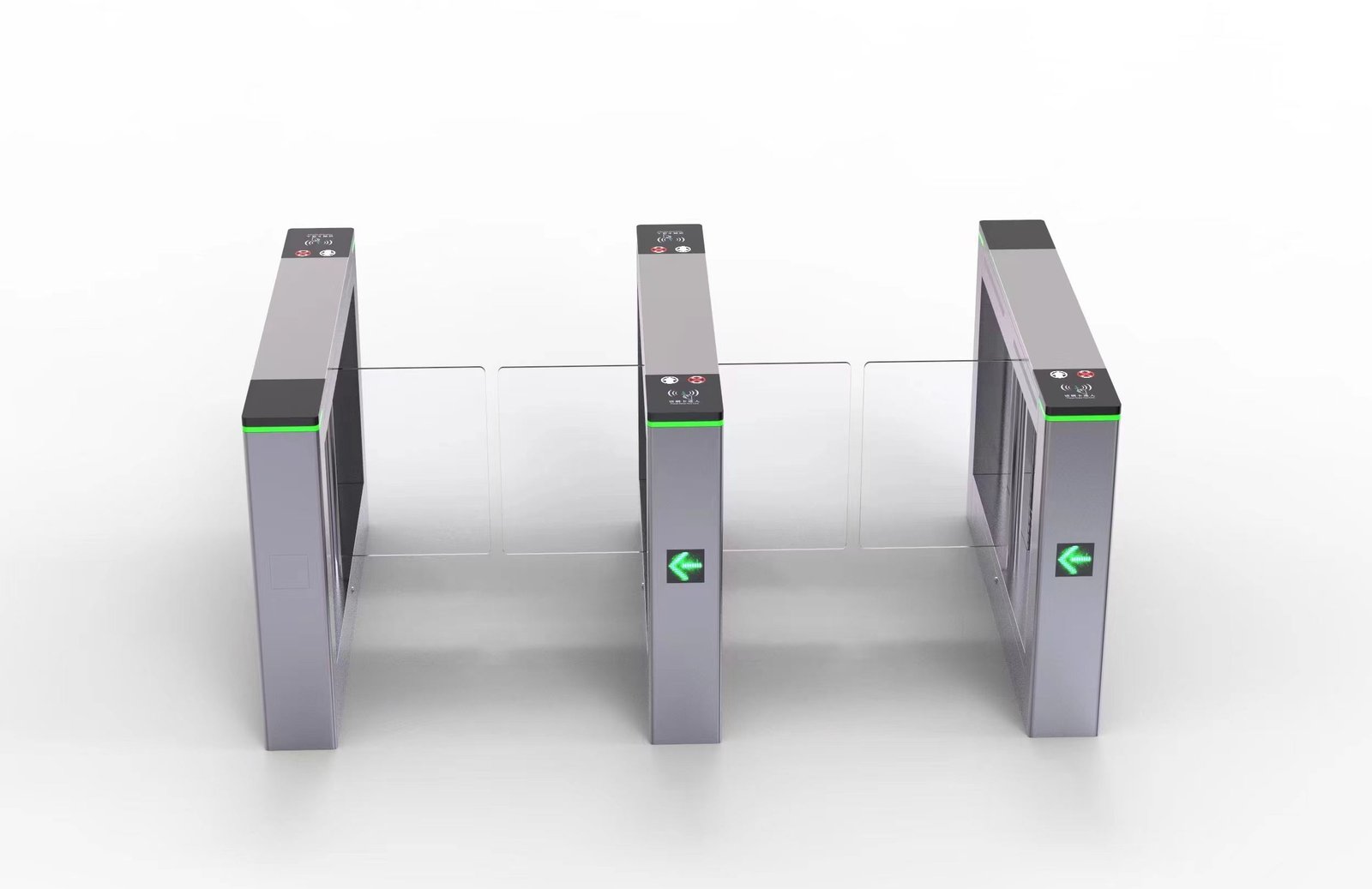Optical Swing Turnstile by Swiping Card RFID