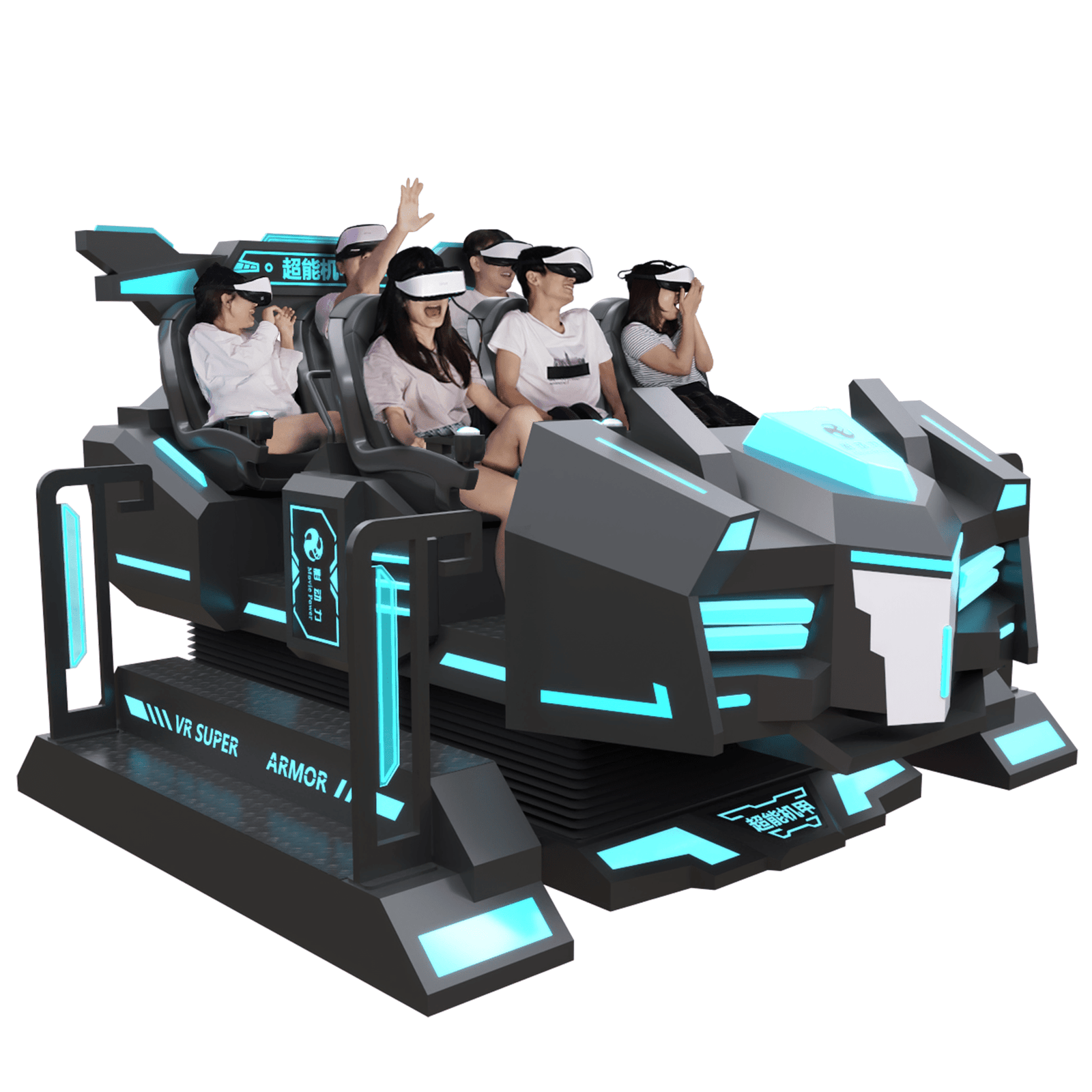 Machine Virtual Reality Simulator Motion Cinema Equipment System Simulation