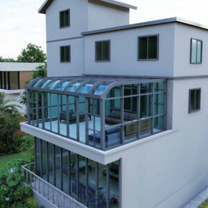 Free Standing Solarium Aluminium Frame