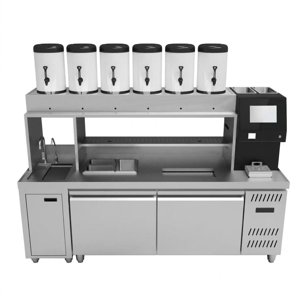 Smart Bubble Tea Maker Machine